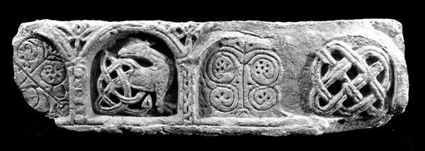 Rothwell 1, Architectural sculpture, part of a string-course or impost